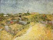 Vincent Van Gogh Gemusegarten am Montmartre Spain oil painting artist